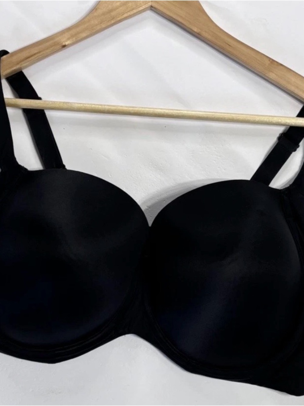 Soma Intimates Stunning Support Smooth Full Coverage Bra Black 42DD Underwire - Picture 2 of 7